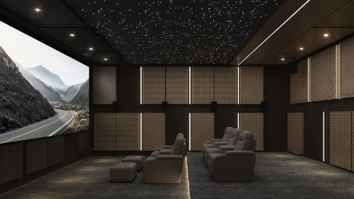 Variable Reverberation Listening Room